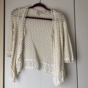 Crochet J.Jill cardigan